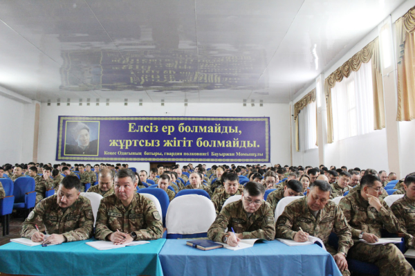 В Национальной гвардии МВД РК начался новый учебный период В Национальной гвардии МВД РК начался новый учебный период