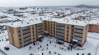 В Зерендинском районе 26 семей получили ключи от новых квартир В Зерендинском районе 26 семей получили ключи от новых квартир