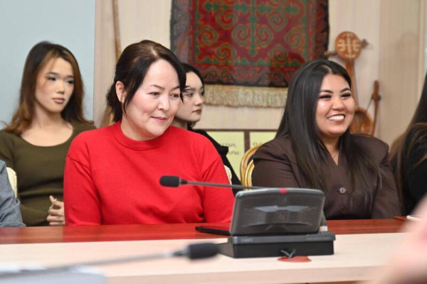 В Шымкенте состоялась встреча со студентами из Мангистауской области