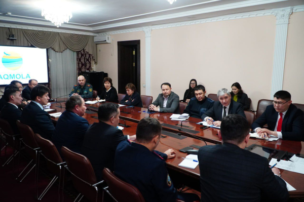 В Акмолинской области обсудили эпидемиологическую ситуацию региона