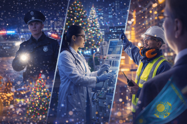 Президент поблагодарил тех, кто встретил Новый год на работе - и объяснил, почему это важно для страны Президент поблагодарил тех, кто встретил Новый год на работе - и объяснил, почему это важно для страны