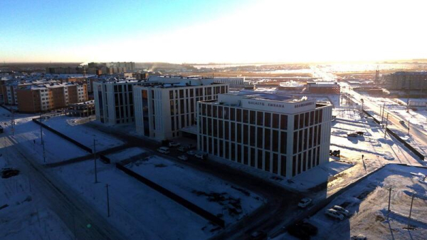 Поликлиника на 1000 посещений в смену открылась в г. Косшы Поликлиника на 1000 посещений в смену открылась в г. Косшы