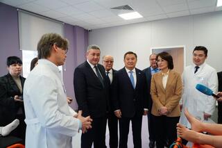 Поликлиника на 1000 посещений в смену открылась в г. Косшы Поликлиника на 1000 посещений в смену открылась в г. Косшы