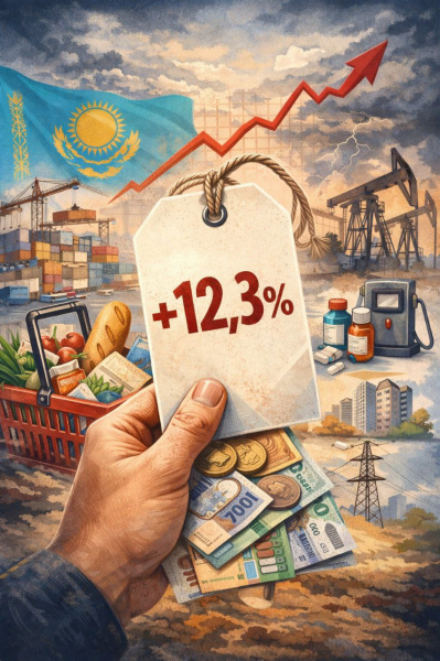 Инфляция-2025 в Казахстане: итоги и ожидания на 2026 год Инфляция-2025 в Казахстане: итоги и ожидания на 2026 год