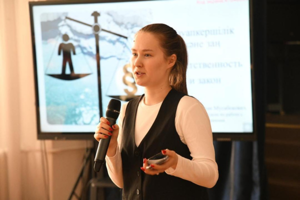 «Закон и порядок»: в школе Астаны поговорили о налоговой культуре «Закон и порядок»: в школе Астаны поговорили о налоговой культуре