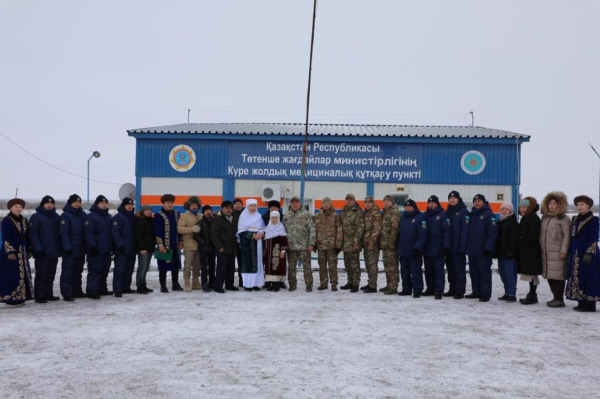 Реанимобиль МЧС начал работу на трассах Шетского района