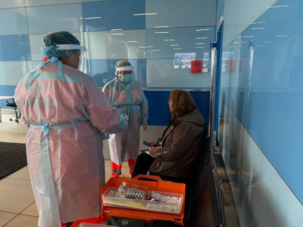 В аэропорту Алматы отработали сценарий биологической угрозы