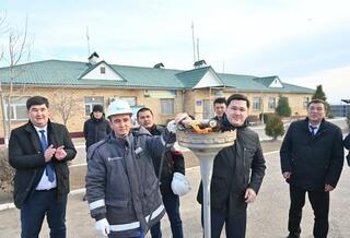 В ТУРКЕСТАНСКОЙ ОБЛАСТИ ПРОДОЛЖАЮТСЯ РАБОТЫ ПО ГАЗИФИКАЦИИ НАСЕЛЕННЫХ ПУНКТОВ