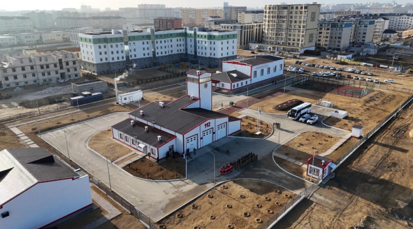 Новое пожарное депо усилит защиту 40 тысяч жителей Актау Новое пожарное депо усилит защиту 40 тысяч жителей Актау