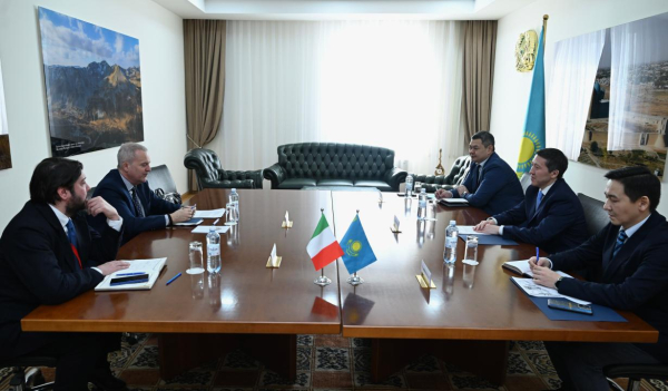 Товарооборот Казахстана и Италии приблизился к 17 млрд долларов Товарооборот Казахстана и Италии приблизился к 17 млрд долларов