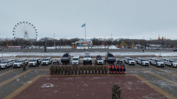 Спасатели Актюбинской области получили новую технику для работы в экстремальных условиях