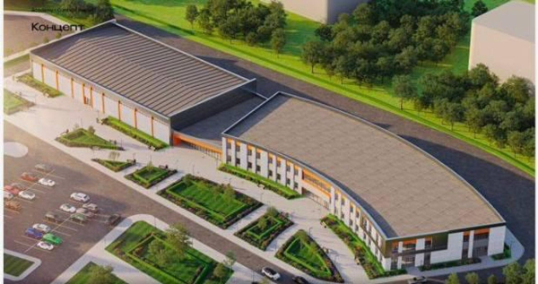 В Актау представили проект футбольного стадиона на 10 тысяч мест 