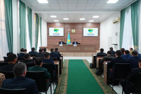 Задачи на 2026 год обсудили в Зерендинском районе