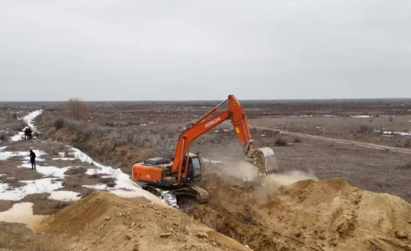 Очистка каналов в Жамбылской области поддержит 80% животноводства района