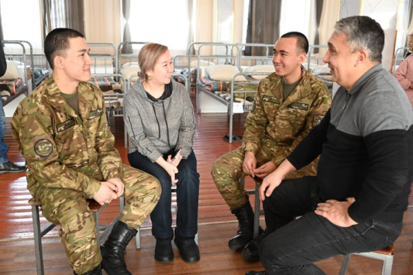 Родители увидели, какими стали их сыновья за время службы