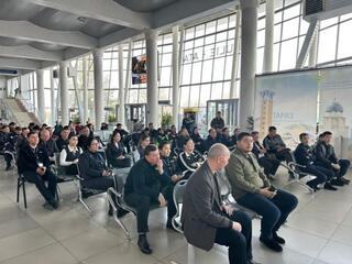 В международном аэропорту «Аулие Ата» г.Тараз проведено занятие по безопасности В международном аэропорту «Аулие Ата» г.Тараз проведено занятие по безопасности