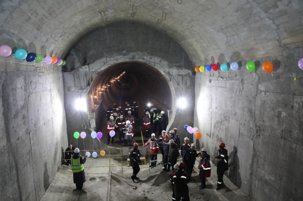 
Станцию метро в Алматы строят с опережением сроков
