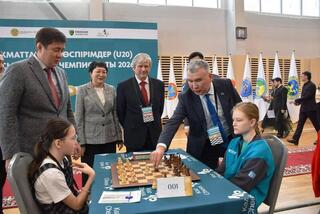 В области Ұлытау стартовал чемпионат Республики Казахстан по шахматам В области Ұлытау стартовал чемпионат Республики Казахстан по шахматам