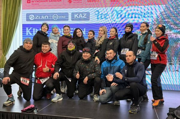 Международный забег на льду прошел на курорте Бурабай