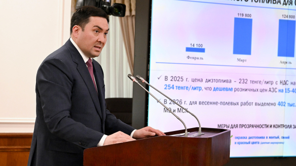 402 тысячи тонн дизтоплива к весне: как Казахстан готовит аграриев к новому сезону
