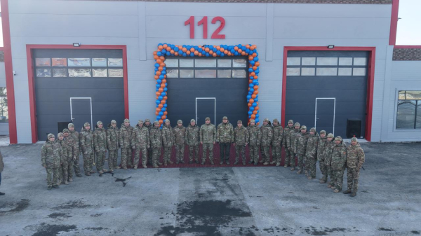 В Байганинском районе открыли первую за 58 лет пожарную часть