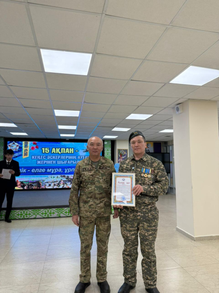 В подшефной школе Национальной гвардии прошел урок мужества