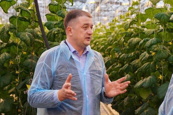 Делегация ВКО ознакомилась с работой крупнейшей теплицы в Барнауле