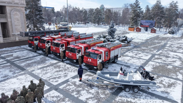 Спасательные подразделения Жетісу получили современную спецтехнику