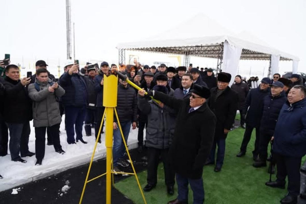 В Туркестанской области запустили крупный газовый проект