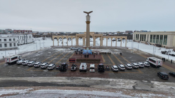 Спасатели Актюбинской области получили новую технику для работы в экстремальных условиях