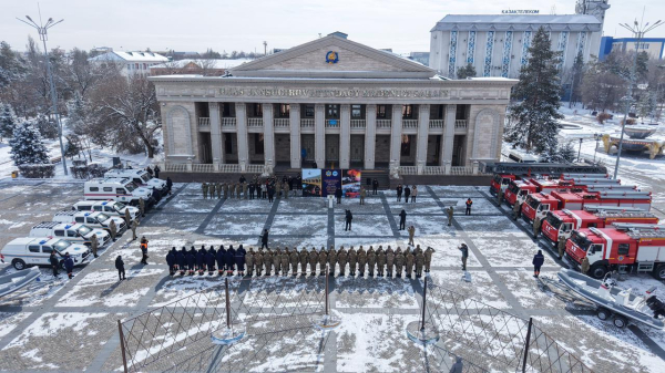 Спасательные подразделения Жетісу получили современную спецтехнику