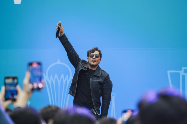 Молодежь Астаны собрала 10 тысяч человек на концерте за Конституционную реформу