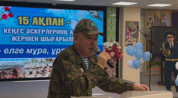 В подшефной школе Национальной гвардии прошел урок мужества