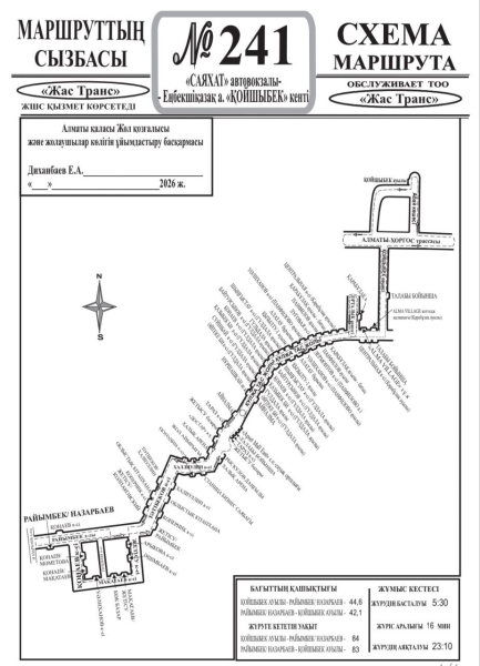 
Два автобуса изменят схемы движения в Алматы
