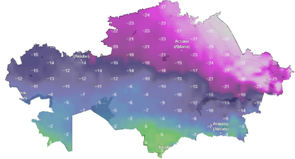 Шторм, морозы до -40 и ледяной дождь: Казахстан накроет резкий погодный удар Шторм, морозы до -40 и ледяной дождь: Казахстан накроет резкий погодный удар