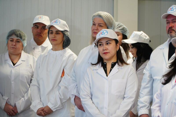 Аким области встретился с коллективом Макинской птицефабрики