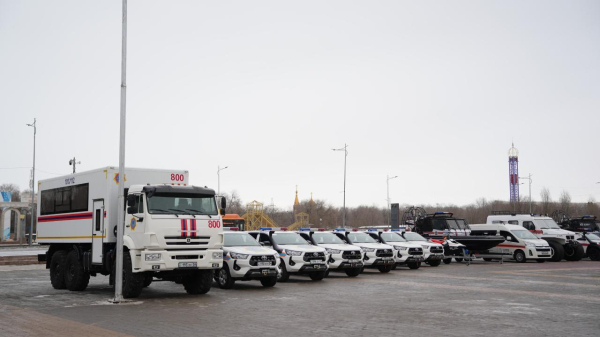 Спасатели Актюбинской области получили новую технику для работы в экстремальных условиях