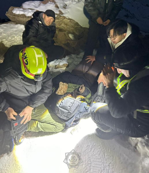 Иностранную туристку эвакуировали в горах Алматы