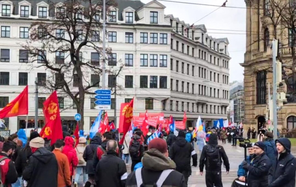 Жители Мюнхена вышли на протест против поставок оружия Украине