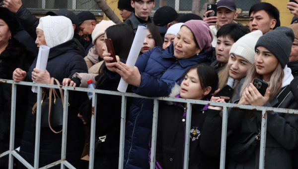 Молодые солдаты из девяти областей Казахстана приняли Военную присягу