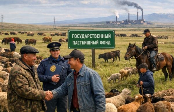 В Аксу земли для выпаса скота вернули в госсобственность