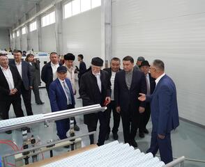 В ТУРКЕСТАНЕ ОТКРЫЛСЯ ЗАВОД ПО ПРОИЗВОДСТВУ ПОЛИЭТИЛЕНОВОЙ УПАКОВКИ И СКОТЧА