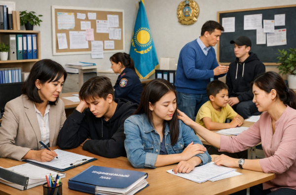 В школах Казахстана вводят педагогическое сопровождение для детей из группы риска В школах Казахстана вводят педагогическое сопровождение для детей из группы риска