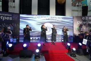 В ТРЦ Koksetau Mаll прошла презентация нового состава футбольной команды &laquo;Окжетпес&raquo;