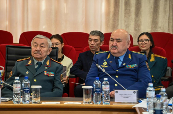 В Национальном университете обороны прошла конференция к юбилею Шакира Джексенбаева