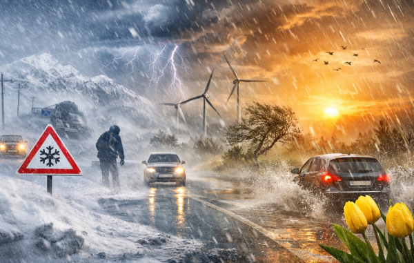 Шторм, метель и резкое потепление: какая погода ждет Казахстан 4&ndash;5 марта