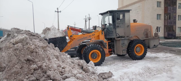 Зима в Астане: как коммунальные службы борются со снегом