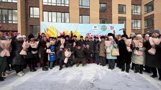 В г. Косшы вручены ключи от 40 квартир новосёлам