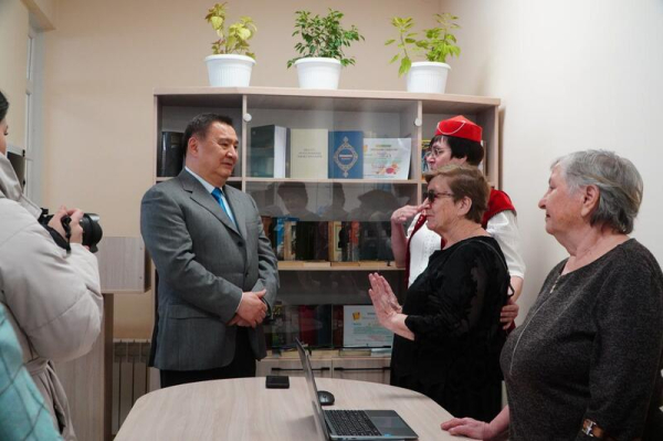 Центр активного долголетия открылся в Аршалынском районе Центр активного долголетия открылся в Аршалынском районе