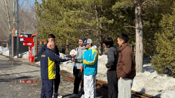 Вейпы уходят, спорт приходит: в Астане прошла оздоровительная акция